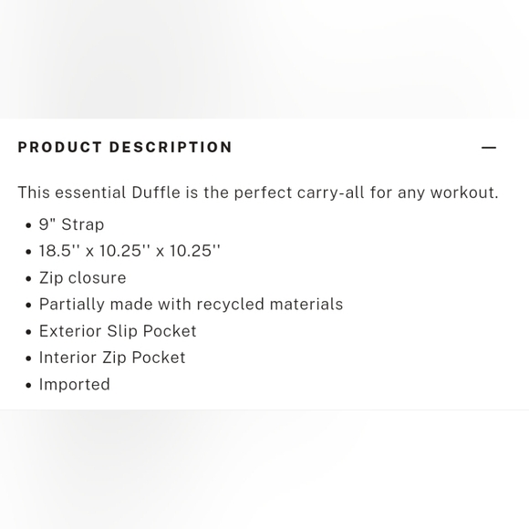 Victori Secret duffle bag - Picture 4 of 4